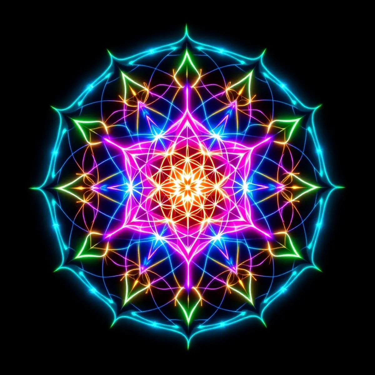 Flower of Life sacred geometry