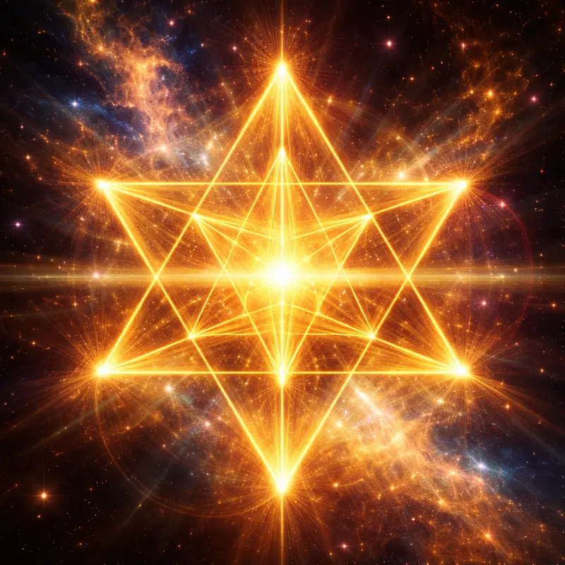 Merkaba Star Tetrahedron