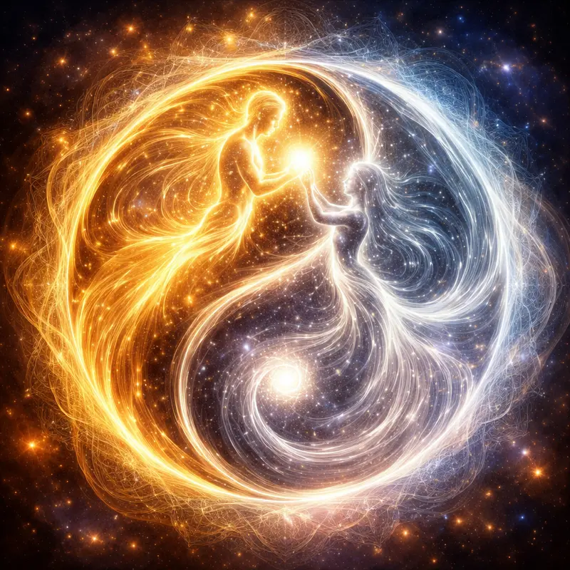 Sacred Union of divine masculine and feminine energies